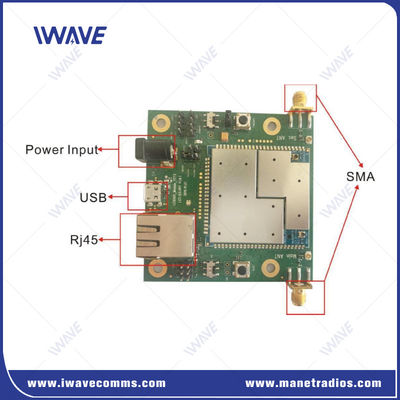 OEM Wireless IP Mesh Modul für HD-Videoübertragung / UAV und UGV