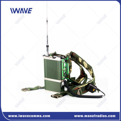 Ad-Hoc-Netzwerk Militärischer Mannpack-Radio-Repeater 136MHz-174MHz VHF-Mannpack-Radio