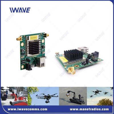 Robotik NLOS 3km unbemanntes System Telemetrie Daten und HD Video IP MESH Modul