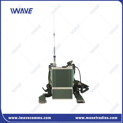 20 km VHF-Basisstation Portable MANET Radios  Adhoc Max 6 Hops
