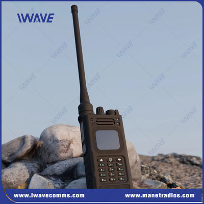 Multiple Hops Taktische MANET-Funkgeräte 136MHz-174MHz Handheld VHF Radio