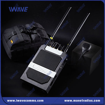 Taktischer Körper getragen IP-MESH Radio-Mesh MANET Radios 16 Knoten