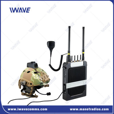 Tactical Body Worn IP MESH Radio mit -Real-Voice-Kommunikation und HD-Video