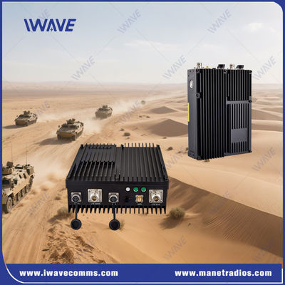 QPSK UHF IP MESH COFDM Videotransmitter HD 1080P Panzerfahrzeug