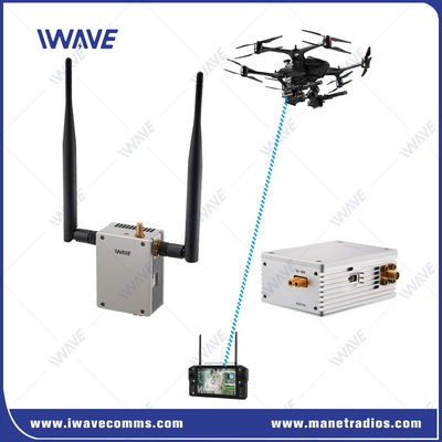 50 km Mavlink 2.4GHz COFDM UAV Video-Sender Ultra-Langstrecken-Up/Downlink
