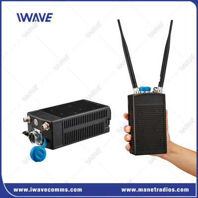 Portable 2 x 2 MIMO Breitband-MESH-Radio mit ZUC/SNOW3G/AES-Verschlüsselung und optionale Schicht-2-Verschlüsselung